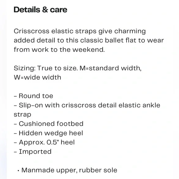 NEW Jessica Simpson Mandayss Ankle Strap Ballet Flats Chai Latte Women’s Size 8 - Picture 13 of 13